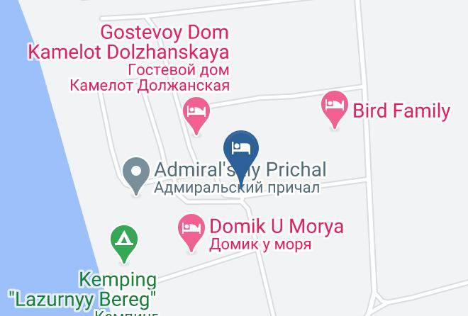 Yeysky District - Gostevoy Dom Zelonaya Dacha Maps