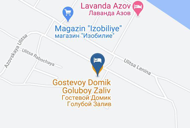 Temryuksky District - Gostevoy Domik Goluboy Zaliv Maps