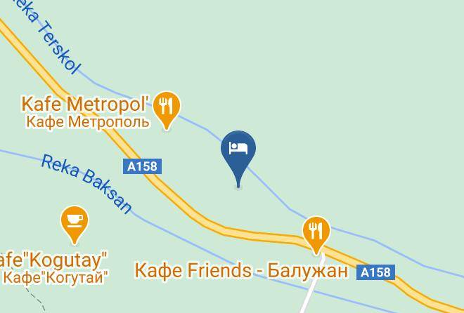 Elbrussky District - Gostevoy Domik Kavkaz Maps