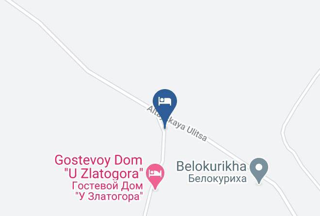 Belokurikha - Gostevoy Dvor Sosnovyy Log Maps