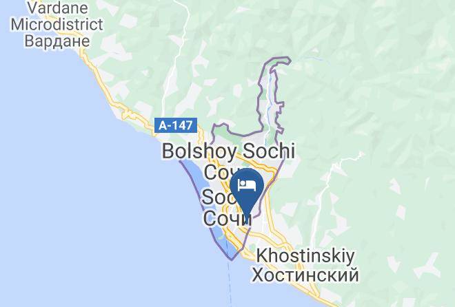 Sochi - Gostevye Nomera Maps