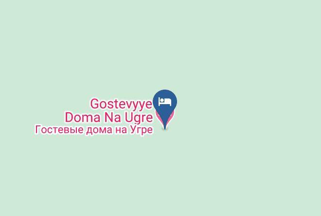 Dzerzhinsky District - Gostevyye Doma Na Ugre Maps