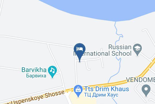 Odintsovsky District - Butik Otel' Barvikha Khaus Maps