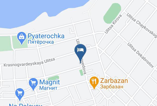 Gelendzhik - Gostievoi Dom Maps