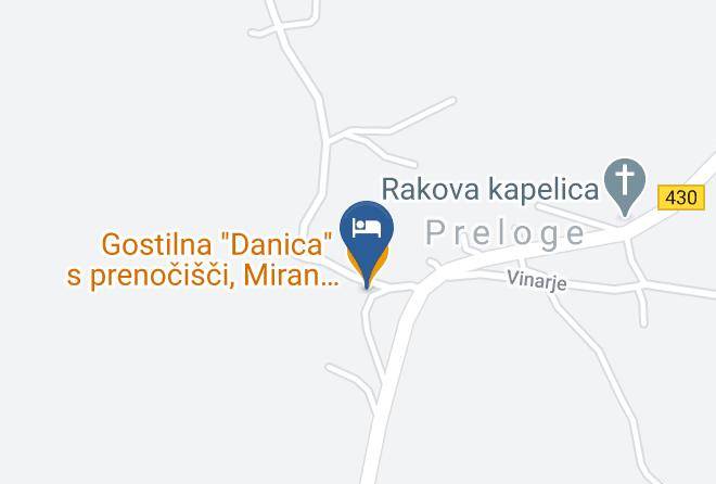 Slovenska Bistrica - Gostilna Danica S Prenocisci Miran Ramot Sp Maps
