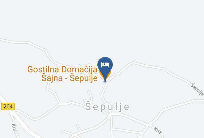 Sezana - Gostilna Domacija Sajna Sepulje Maps