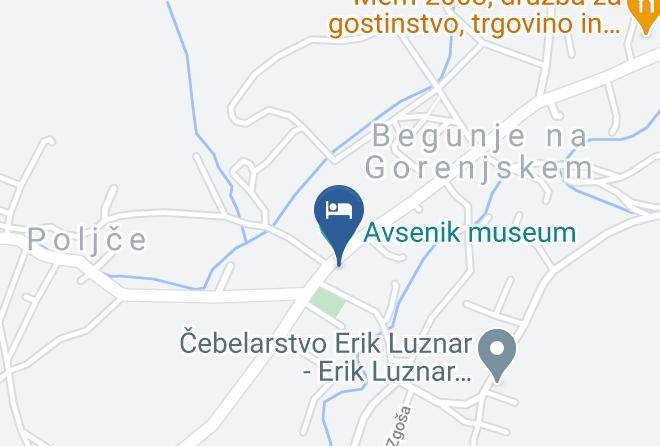 Radovljica - Gostilna Restavracija Avsenik Maps