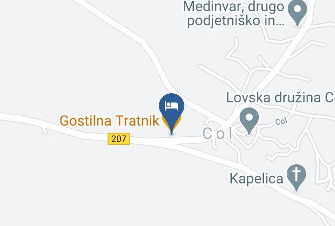 Ajdovscina - Gostilna Tratnik Maps