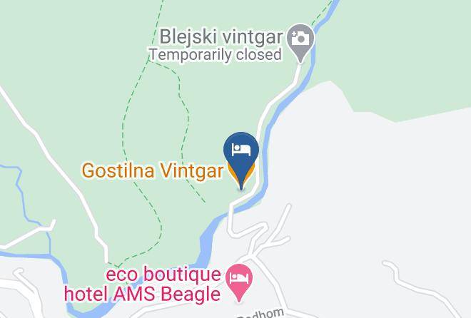 Spodnje Gorje - Gostilna Vintgar Maps