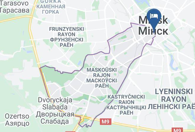 Minsk - Gostinica Mvd Rb Maps