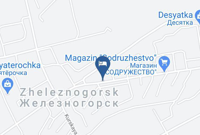 Zheleznogorsk - Gostinichniy Kompleks Matis Maps