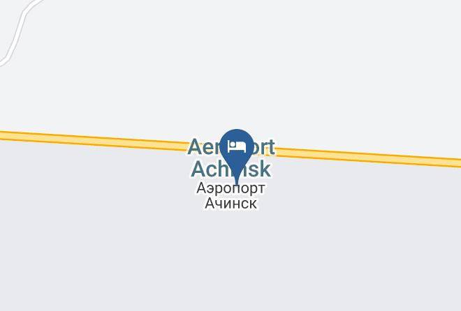 Achinsk - Gostinichnyy Kompleks Antey Maps