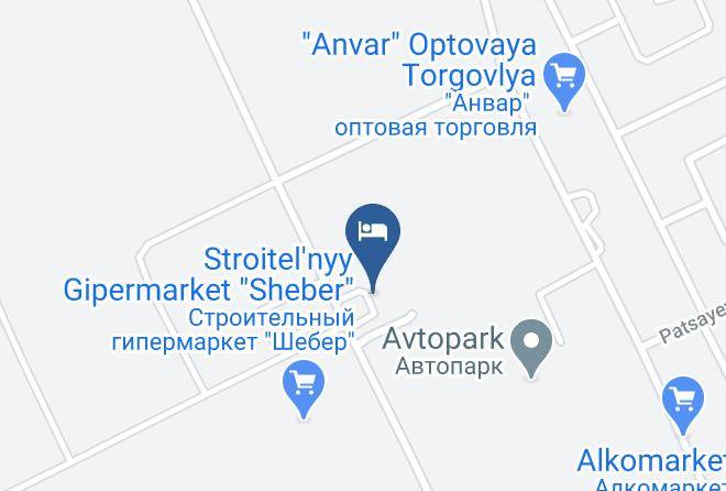 Aktobe Region - Gostinichnyy Kompleks Aykhan Maps