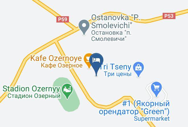Smalyavichy District - Gostinichnyy Kompleks Ozernyy Maps