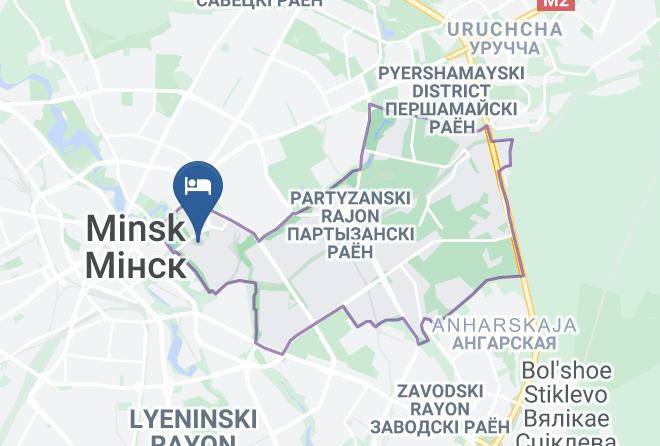 Minsk - Gostinitsa 40 Let Pobedy Maps