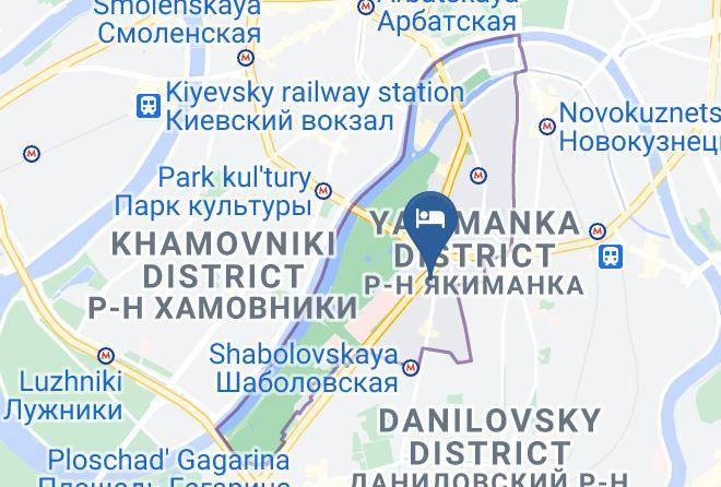 Moscow - Gostinitsa Akademicheskaya Maps
