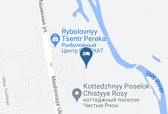 Yekaterinburg - Gostinitsa Aleksandrovskiy Park Otel' Maps