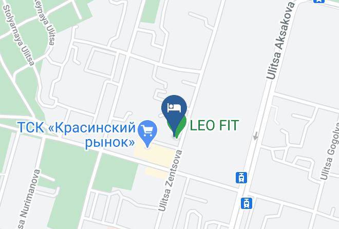 Ufa - Gostinitsa Alga Maps