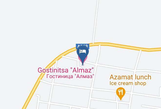 Ysyk Kol Region - Gostinitsa Almaz Maps