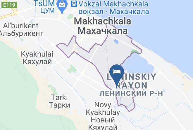 Makhachkala - Gostinitsa Arbat Maps