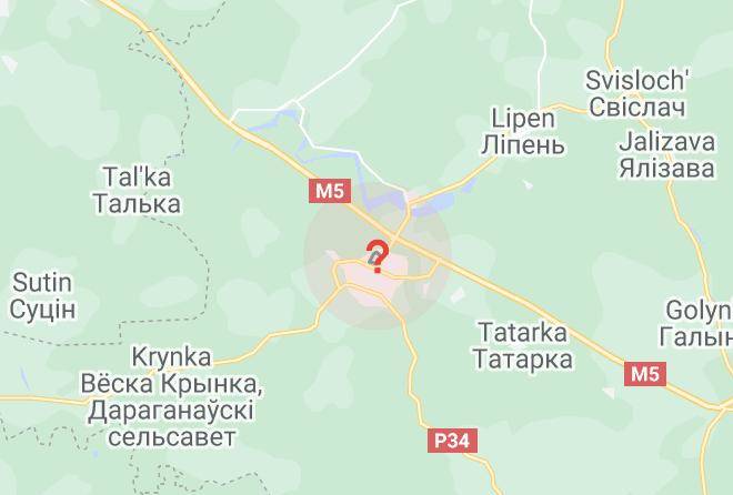 Osipovichskiy Rayon - Gostinitsa Maps