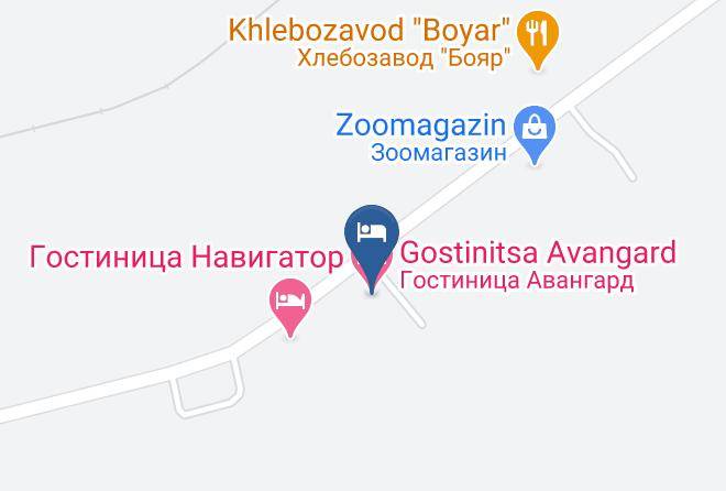 Surgut - Gostinitsa Avangard Maps