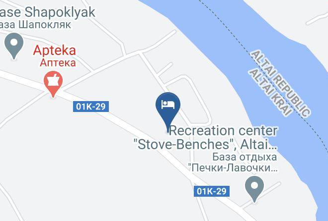 Altaysky District - Gostinitsa Avantazh Maps