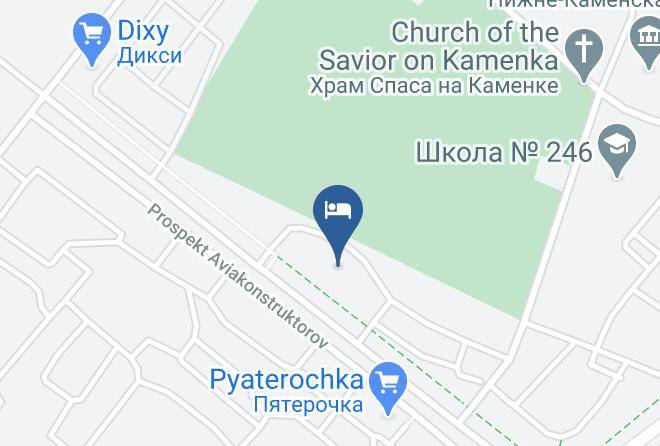 Saint Petersburg - Gostinitsa Aviakonstruktorov 49 Maps