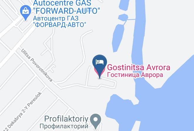 Omsk - Gostinitsa Avrora Maps