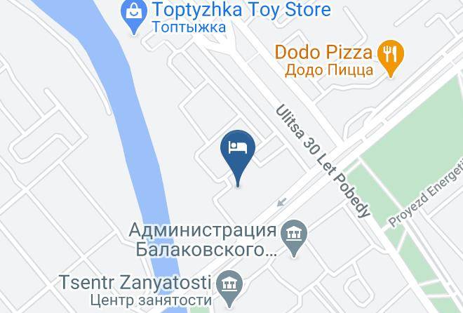 Balakovsky District - Gostinitsa Balakovo Maps
