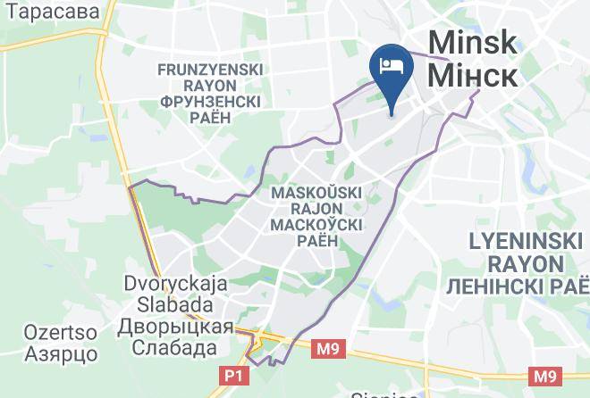 Minsk - Gostinitsa Belstroycenter Maps
