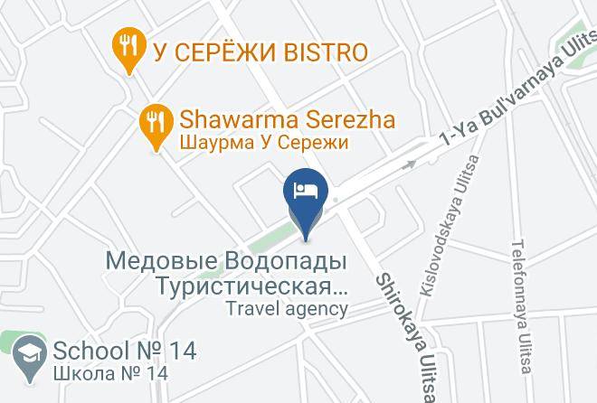 Pyatigorsk - Gostinitsa Beshtau Maps