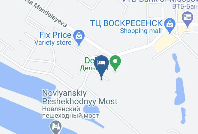 Voskresensky District - Gostinitsa Bez Nazvaniya Maps
