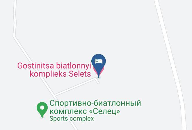 Novogrudskiy Rayon - Gostinitsa Biatlonnyi Komplieks Selets Maps