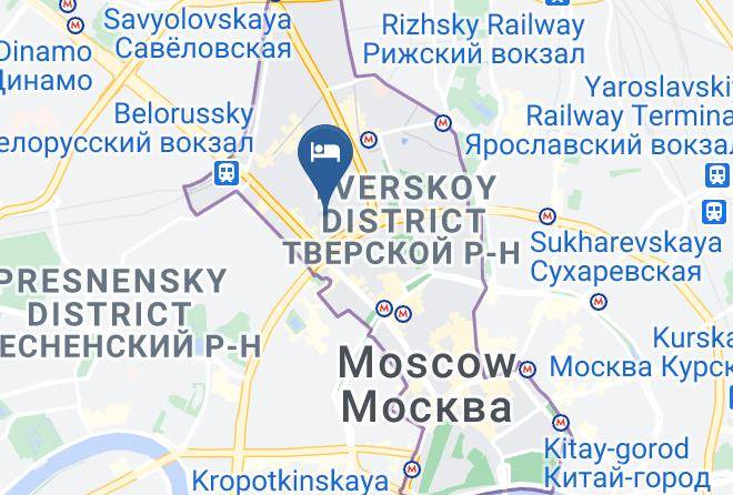 Moscow - Gostinitsa Burdenko Maps