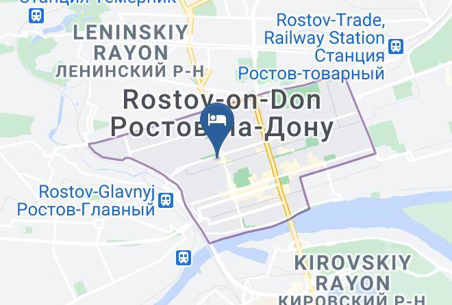 Rostov Na Donu - Gostinitsa Chemodan Maps