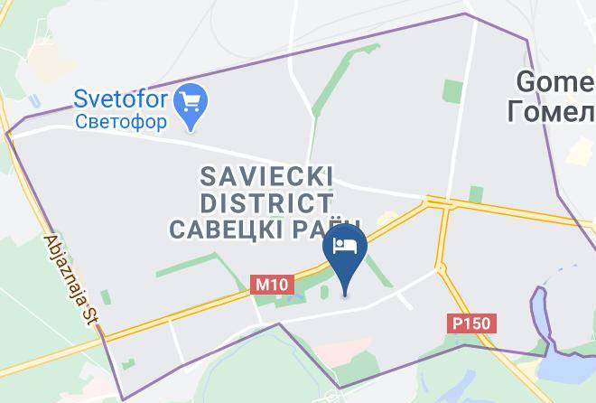 Gomel - Gostinitsa Dinamo Maps