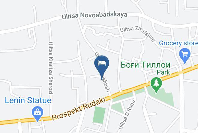 Panjakent - Gostinitsa Dodo Maps