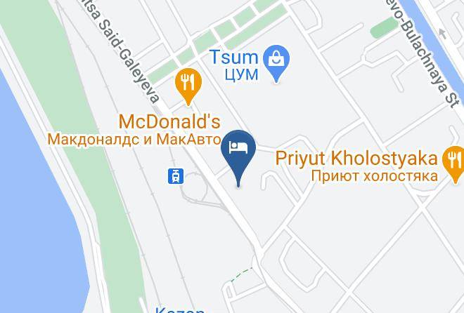 Kazan - Gostinitsa Dom Artistov Tsirka Gorod Kazan Maps