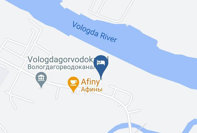 Vologda - Gostinitsa Dom Aspiranta Maps