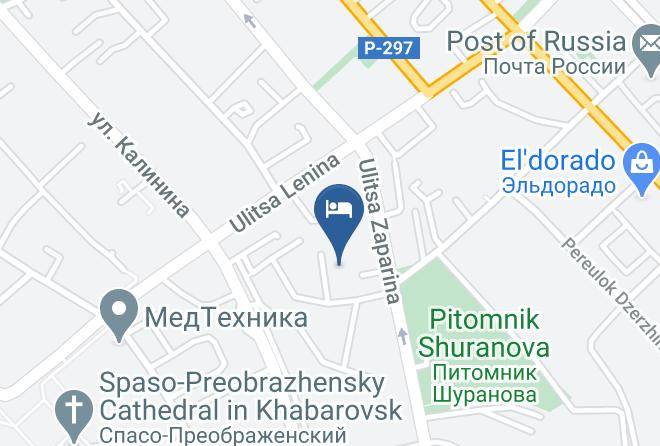 Khabarovsk - Gostinitsa Dom Rybaka Maps
