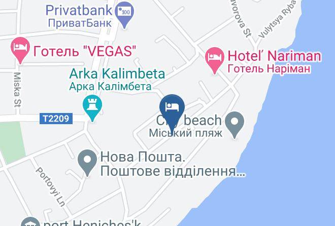 Henichesk Raion - Gostinitsa Domashniaya Maps