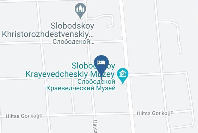 Slobodskoy District - Gostinitsa Domashniy Ochag Maps