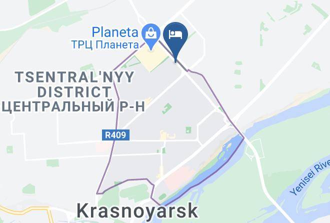 Krasnoyarsk - Gostinitsa Elita Home Maps