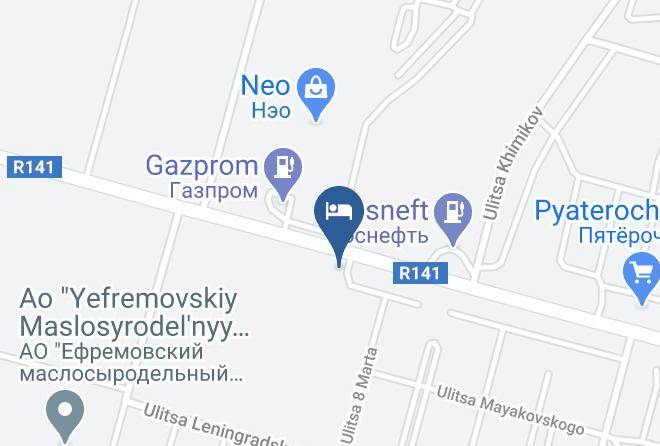 Yefremovsky District - Gostinitsa Famp Maps