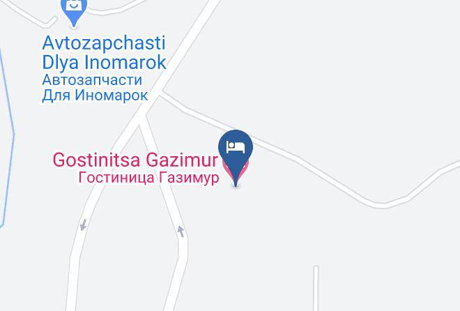 Gazimuro Zavodsky District - Gostinitsa Gazimur Maps