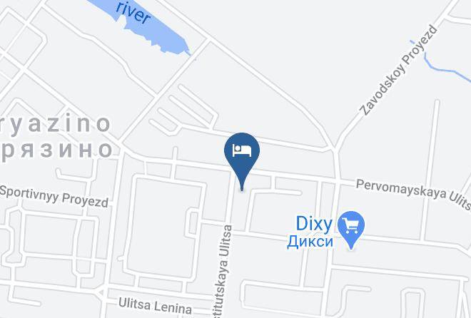 Fryazino - Gostinitsa Gorodok Maps