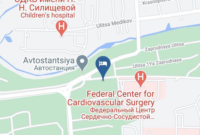 Astrakhan - Gostinitsa Gostevoy Dom Maps
