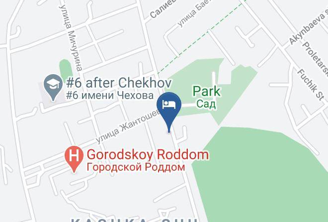Karakol - Gostinitsa I Kafe Tyan' Shan' Bereke Maps