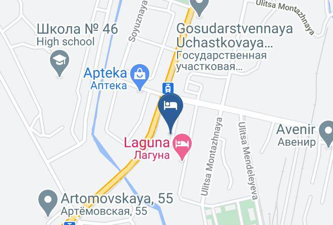 Khabarovsk - Gostinitsa K 6 Maps